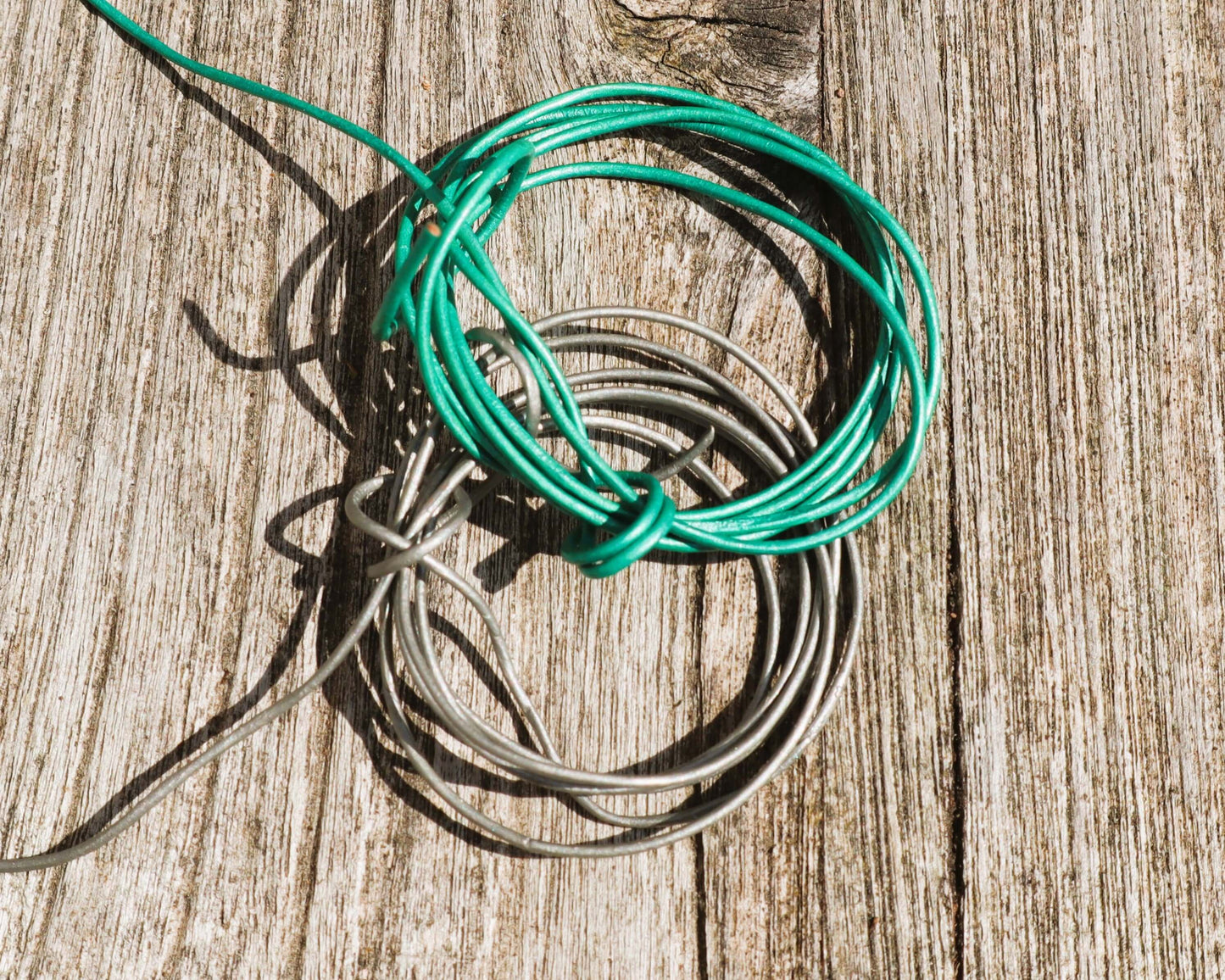 Horse Hair and Leather Braided Bracelet