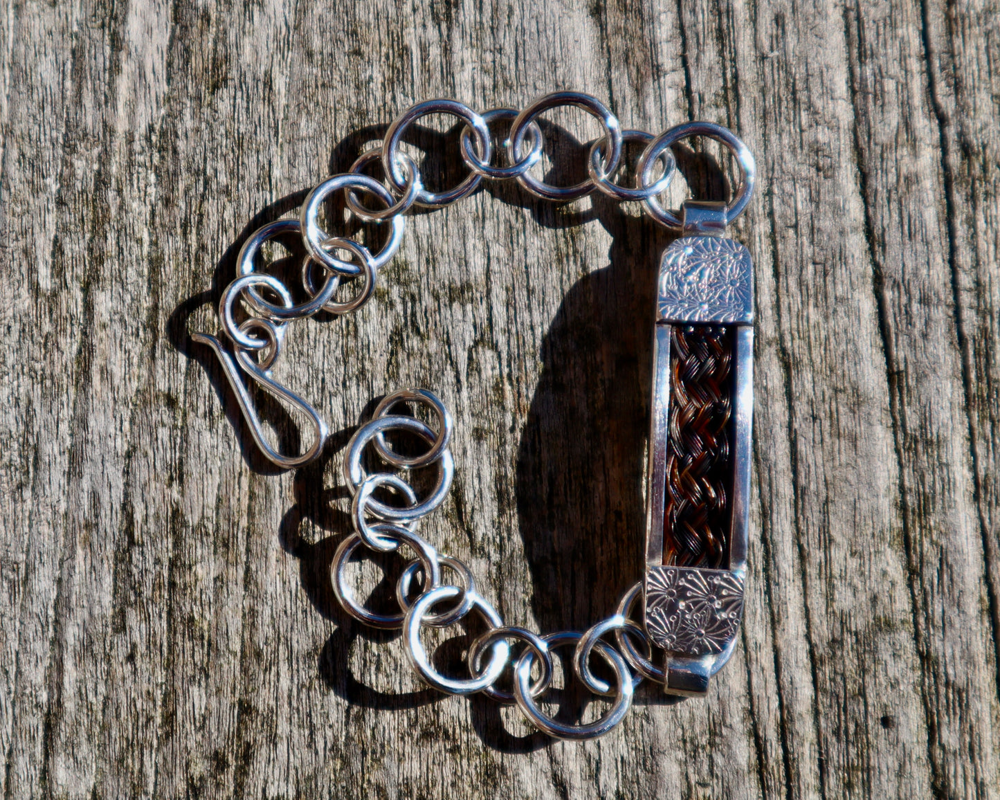 Horse Hair Link Bracelet