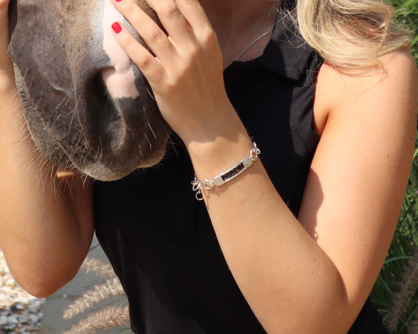 Horsetails Link Bracelet