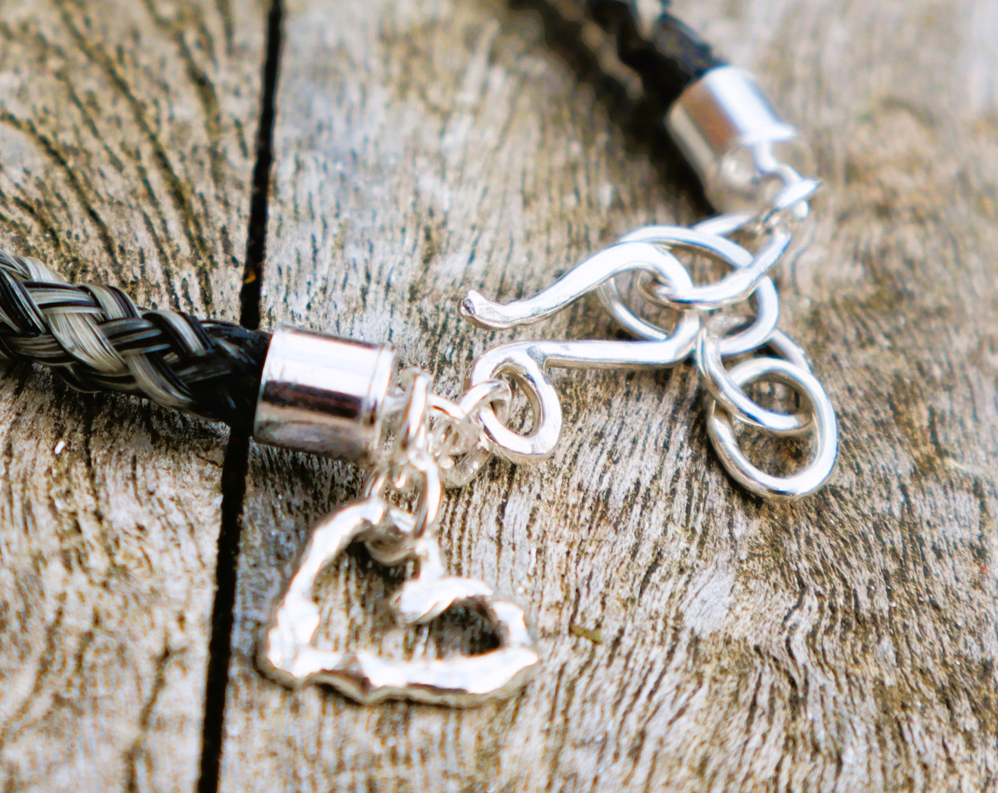 Horsetails Chunky Round Braided Bracelet