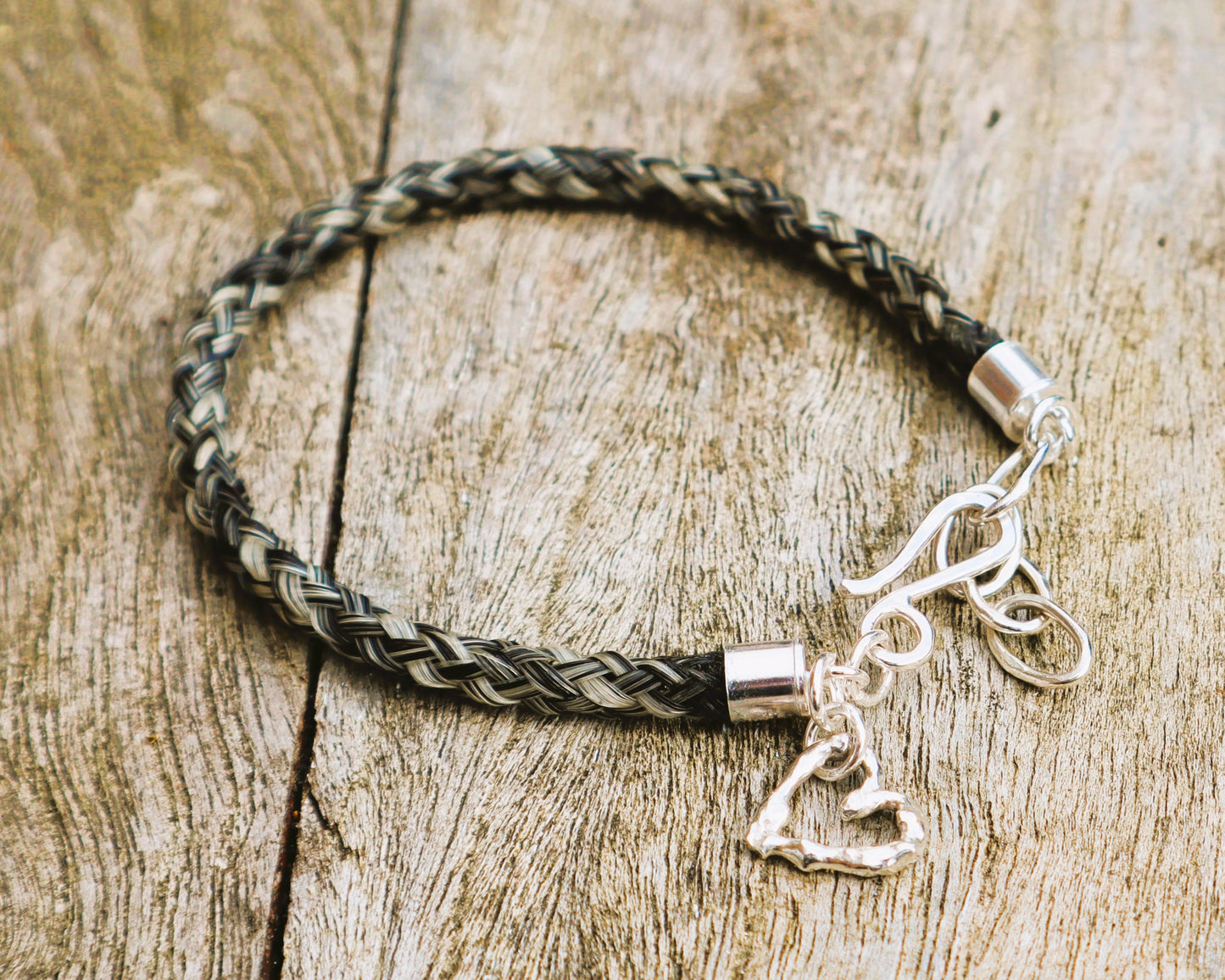 Horsetails Chunky Round Braided Bracelet