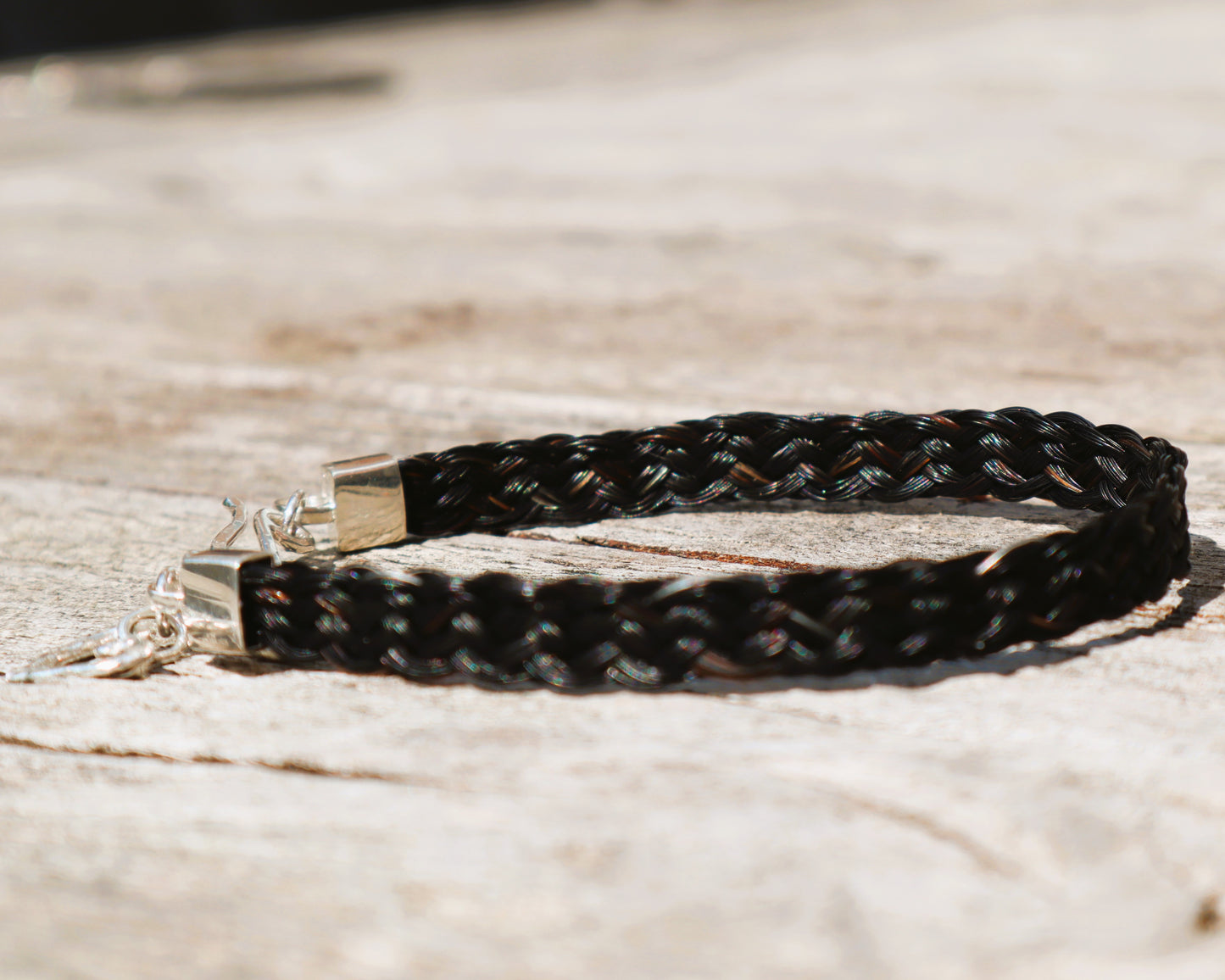 Horsetails Chunky Flat Braided Bracelet