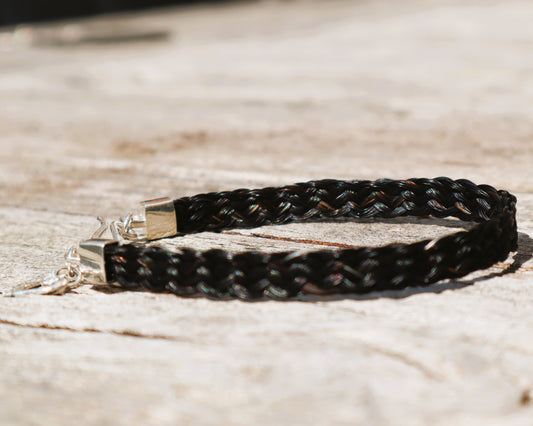 Horsetails Chunky Flat Braided Bracelet