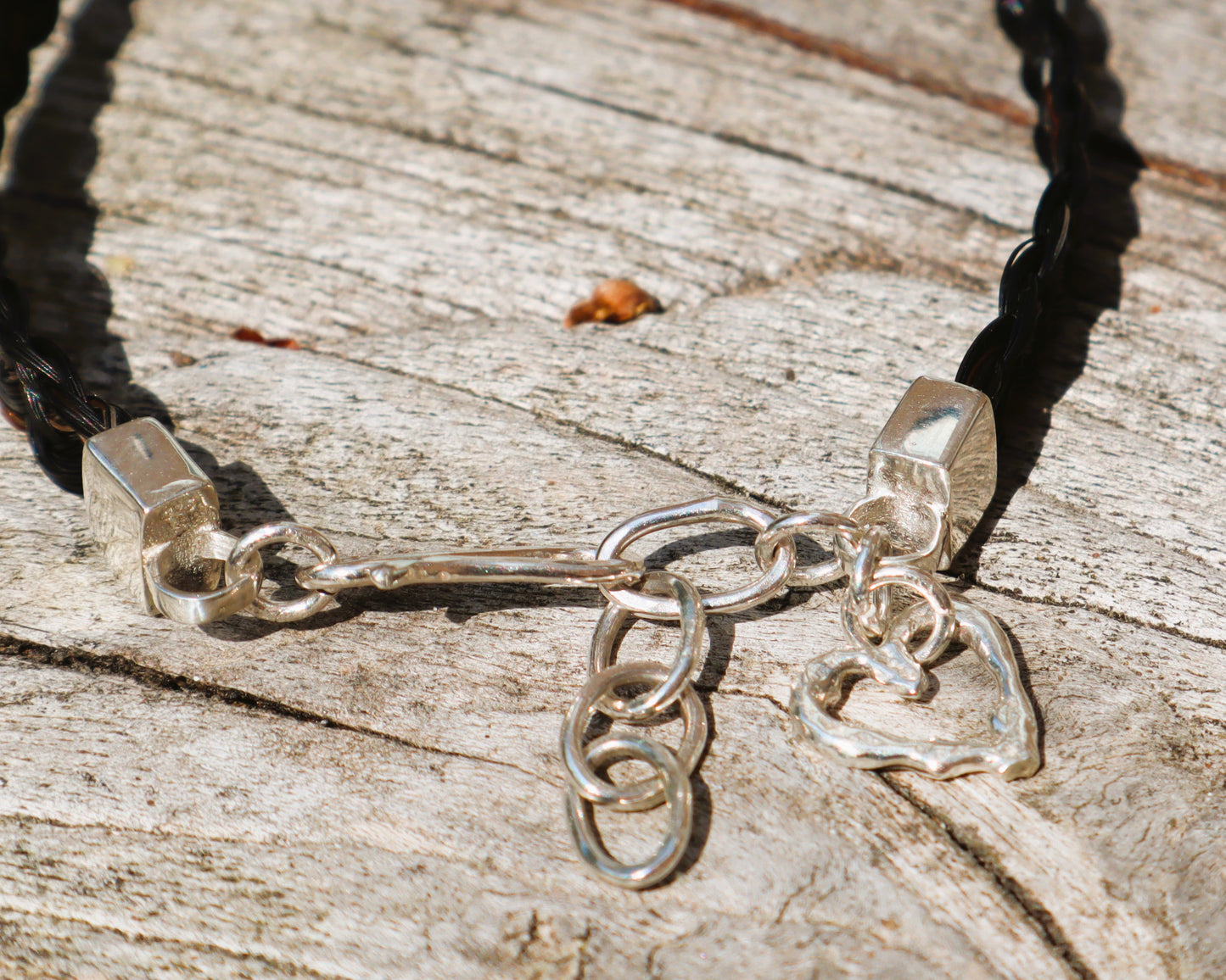 Horsetails Chunky Flat Braided Bracelet