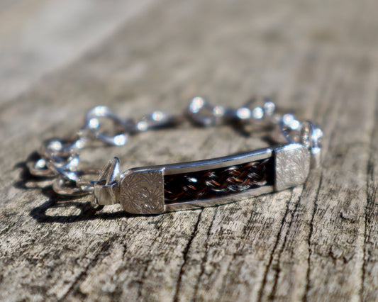 Horsetails Link Bracelet