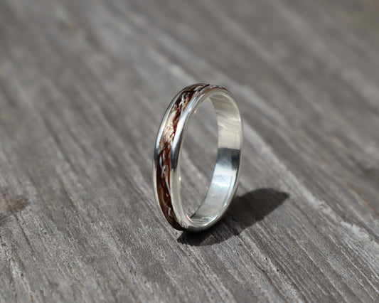 Horse Hair Ring Narrow Band