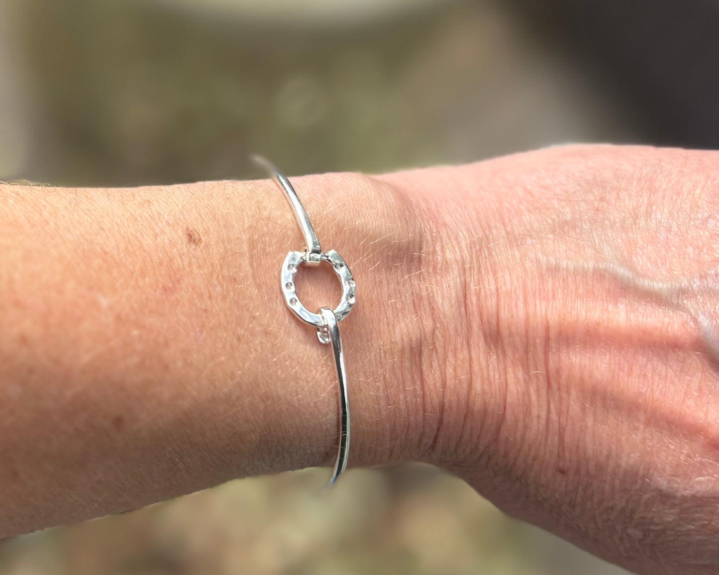 Lucky Horseshoe Bangle