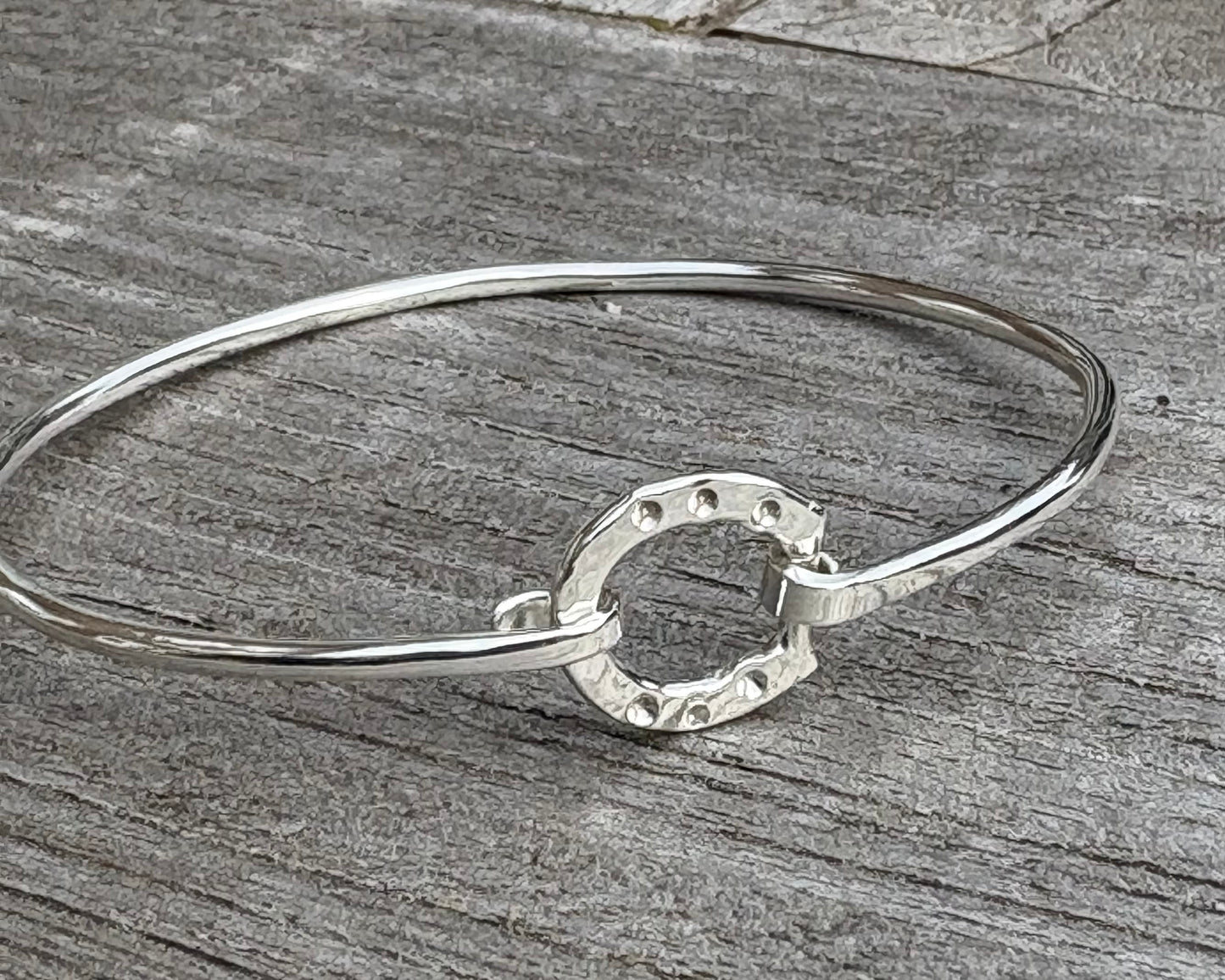 Lucky Horseshoe Bangle