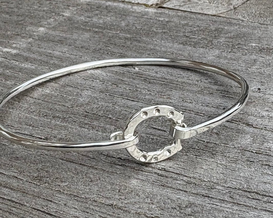 Lucky Horseshoe Bangle