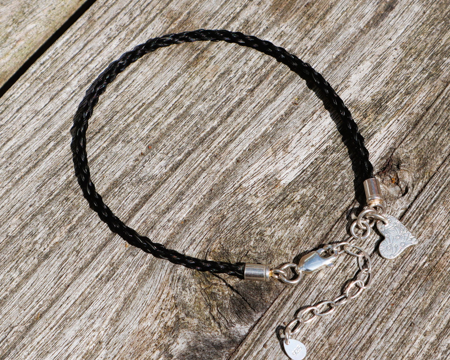 Horsetails Dainty Round Braided Bracelet