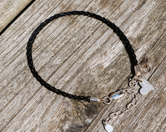 Horsetails Dainty Round Braided Bracelet